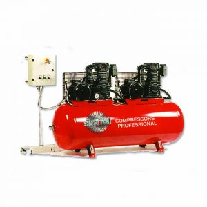 Belt Compressor 500L, 5.5+5.5HP, K28+K28 (Shamal)