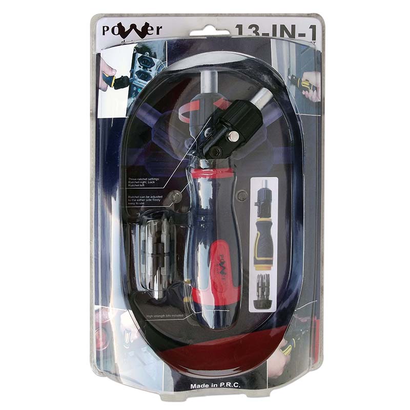 13 in 1 Screw Drivers (Set) Chrome Vanadium Steel - Power Drive