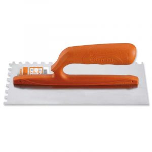 Serrated Plastering Trowel With Nylon Handle - Kapriol