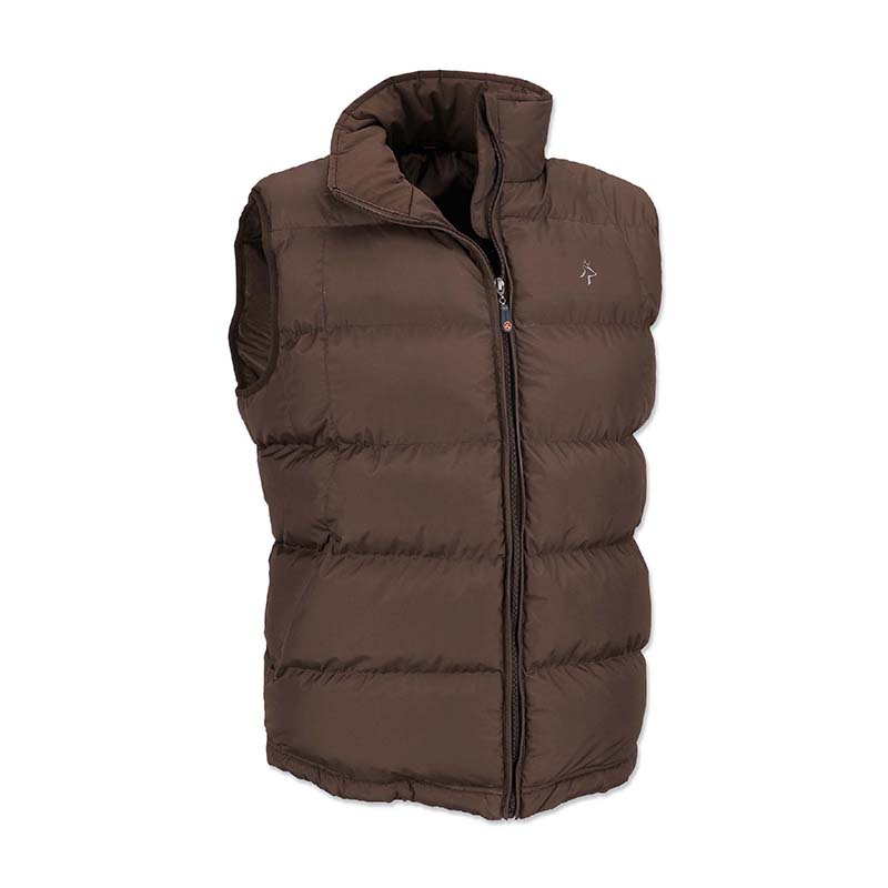 TEMPEST - Padded vest Brown - Kapriol