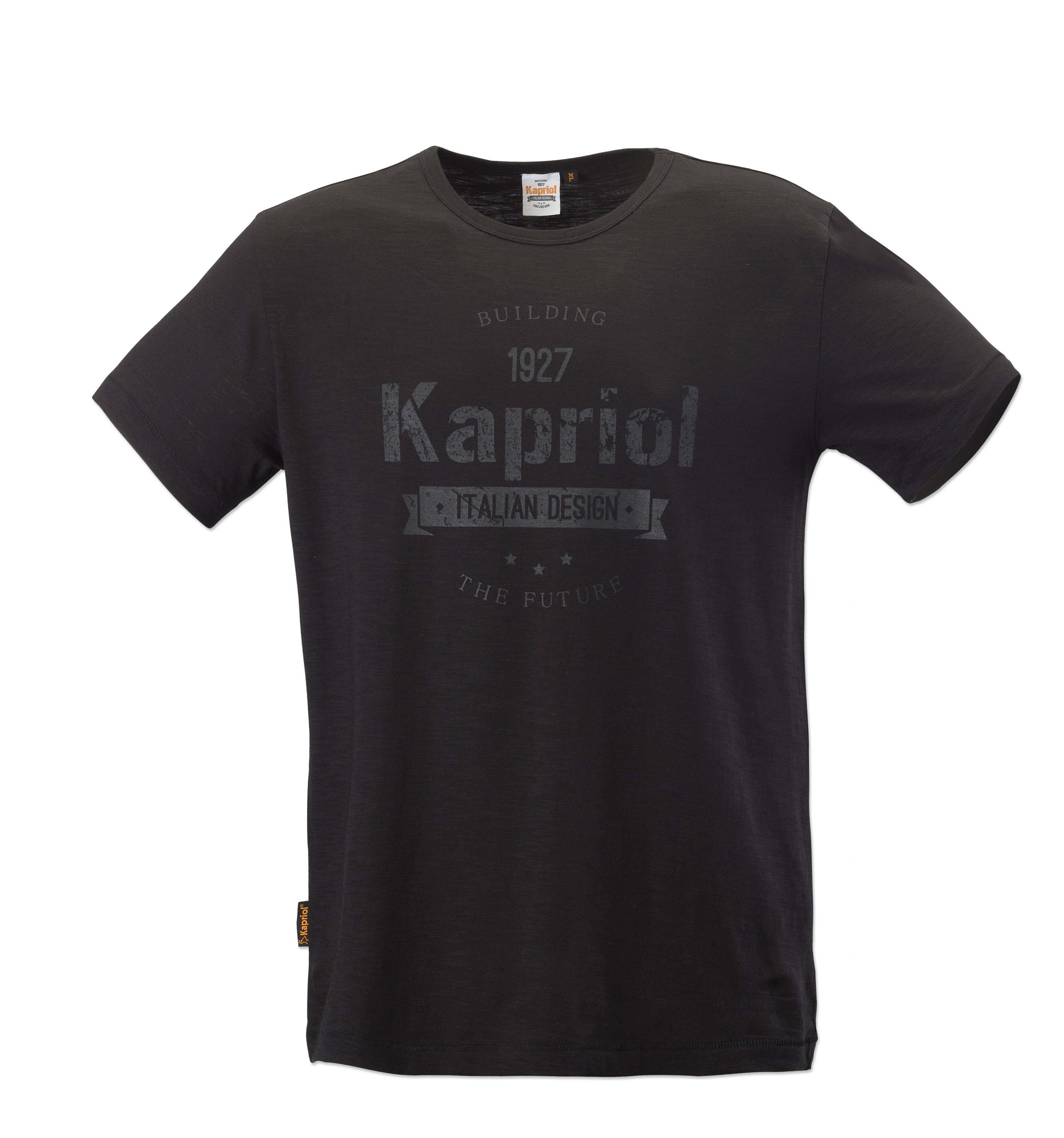 VINTAGE - Short-sleeve T-shirt (Black) - Kapriol