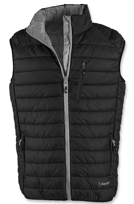 THERMIC - Padded vest (Black-Gray) - Kapriol