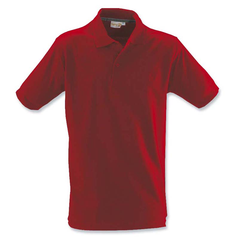SHORTSLEEVED POLO SHIRT (Red) - Kapriol