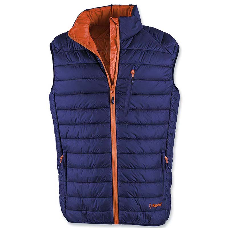 THERMIC - Padded vest (Blue-orange) - Kapriol