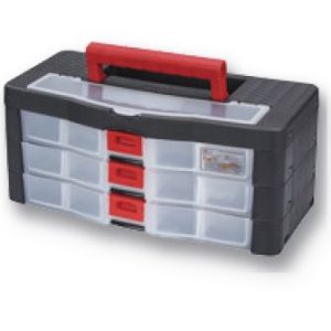 DELTA Plastic Tool Box 3 drawer