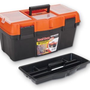 DELTA plastic tool box 19"